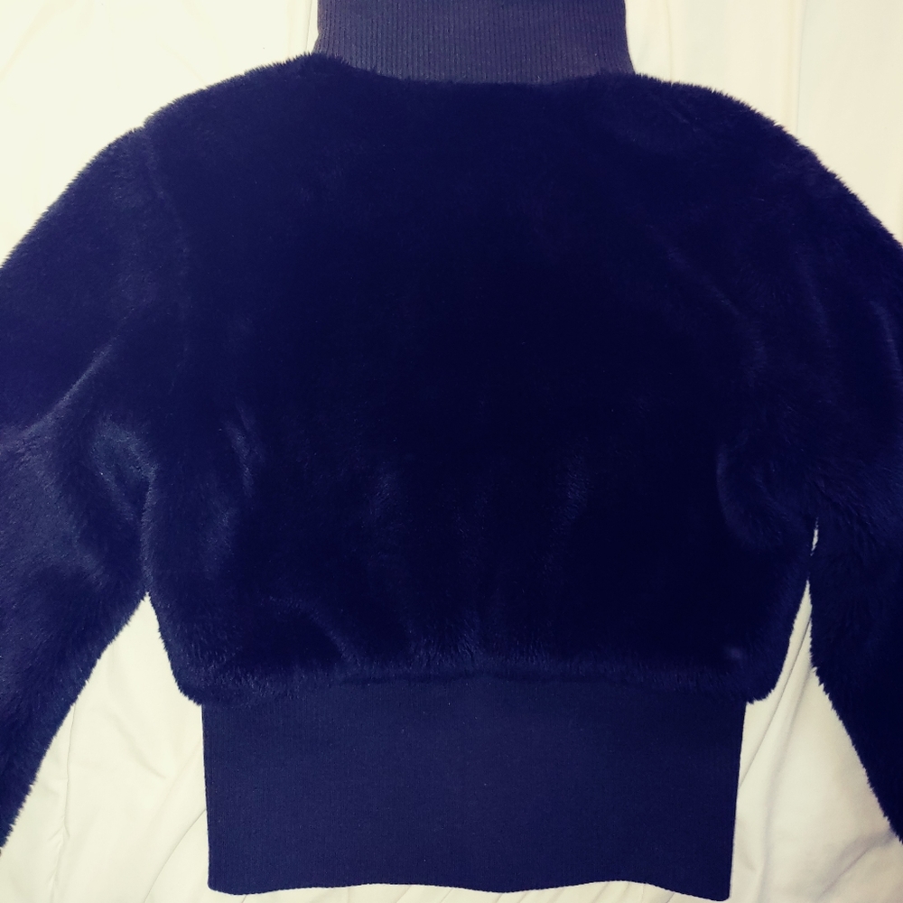 Faux fur jacket
